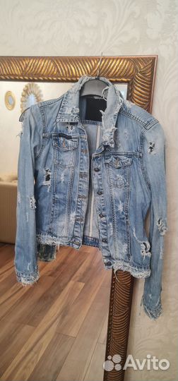 Джинсовая куртка Philip Plein оригинал