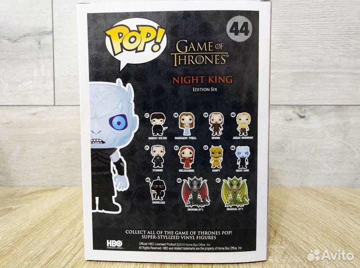 Funko Pop Король Ночи - Night King №44 2017 Summer