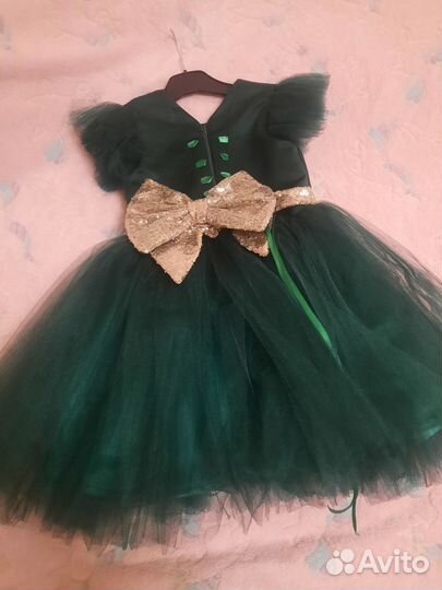 Вечернее платье для девочки 122- 128