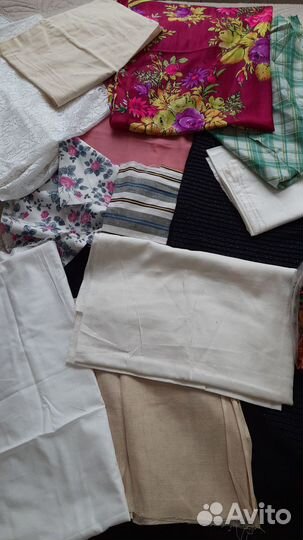 Отрезы ткани СССР пакетом