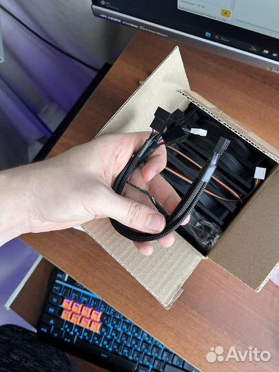 Куллеры, вентиляторы gembird 120 мм 4 pin (5шт)