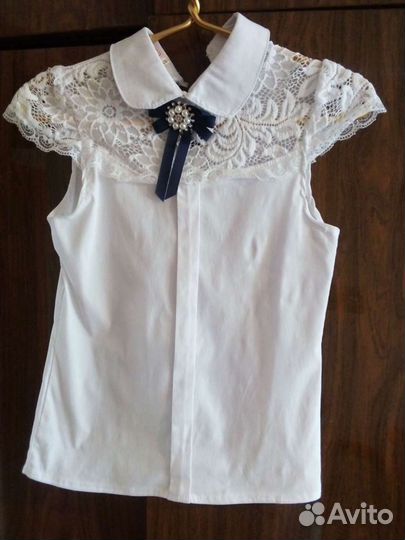 Блузка школьная