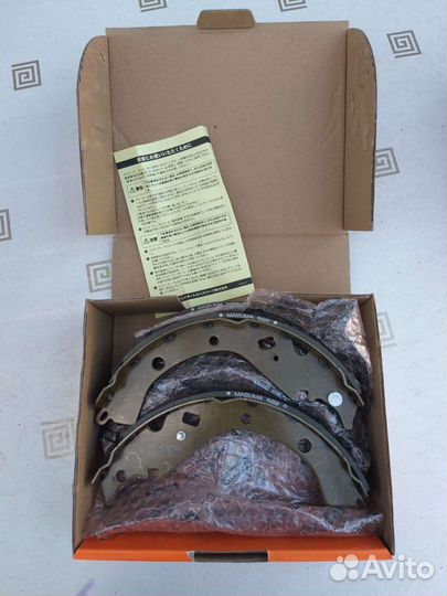 Колодки задние барабанные на Toyota