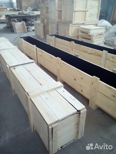 Ящик деревянный, коробки, транспортировочная тара
