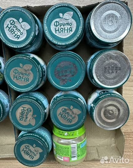 Детское овощное пюре фрутоняня