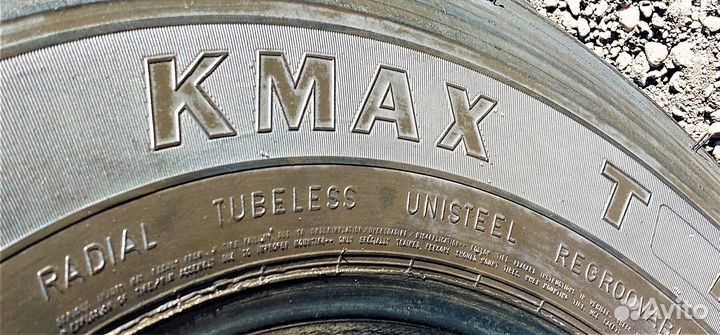 Шины 385/65r22.5,goodyear kmax t,164k