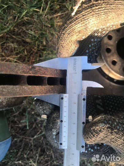 Передние тормозные диски фольксваген тигуан