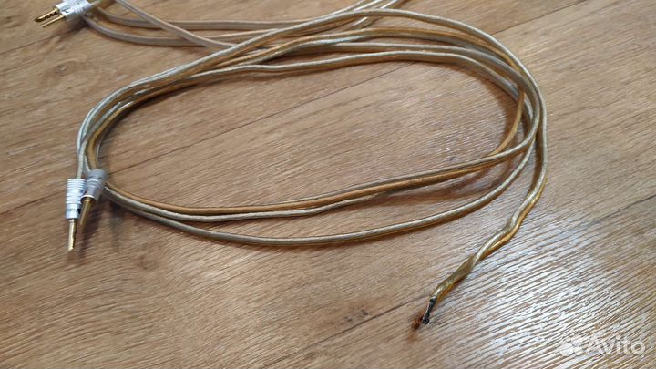 Акустические кабели 4 шт. bi-amp, bi-wiring