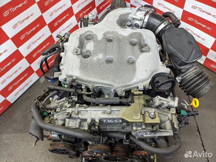 Двигатель infiniti VQ35DE на elgrand