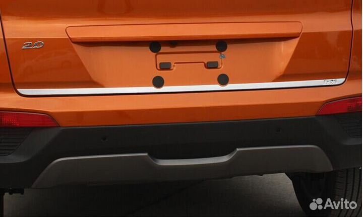 Накладка на крышку багажника Hyundai Creta (нерж)