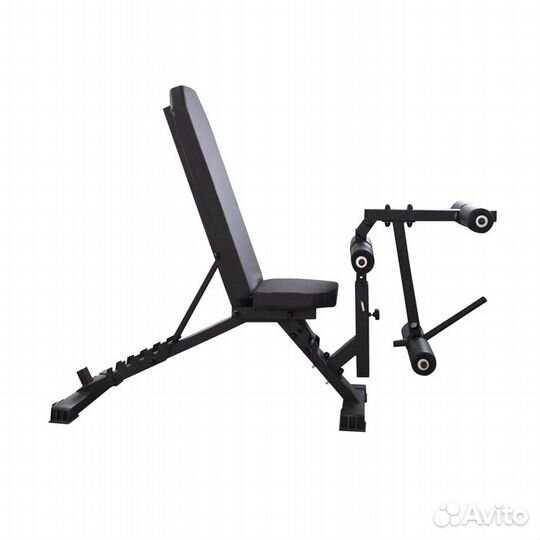 Скамья для жима 500 кг с кёрлом для прокачки ног
