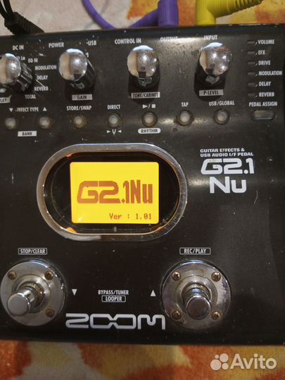 Гитарный процессор zoom G2.1Nu