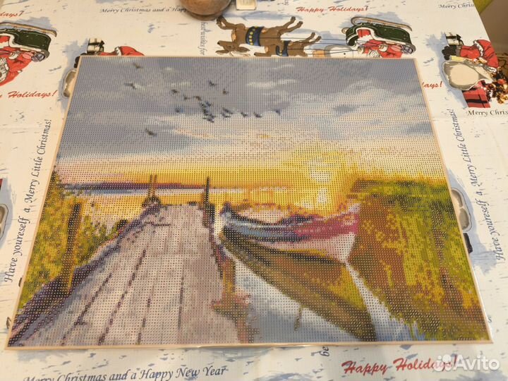 Алмазная мозаика на подрамнике 40х50