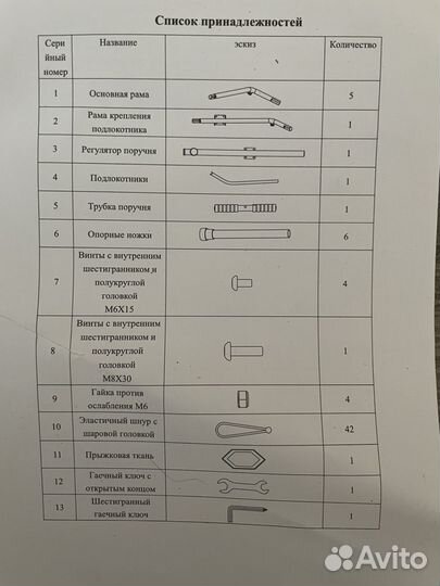 Батут для джампинга, крашеное полотно