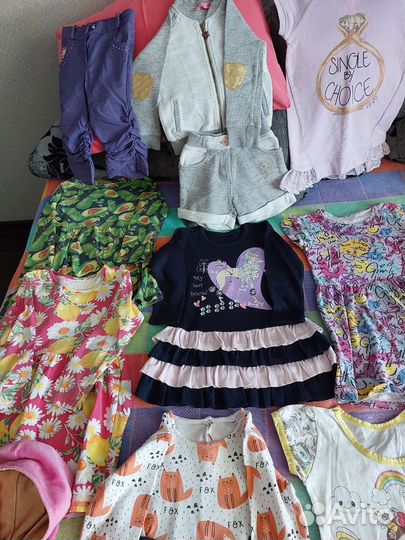 Вещи пакетом на девочку92-98-104