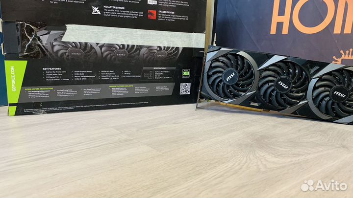 Видеокарта MSI RTX 3060 TI 8Gb