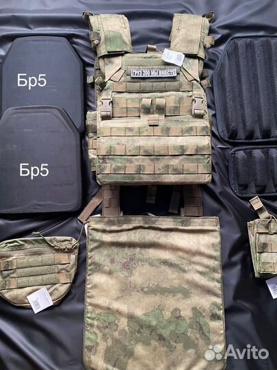 Бронеплиты Бр5,бронежилет ссо,шлем Бр1+ пах