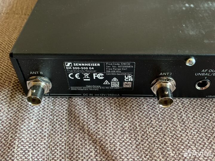 Радиосистема sennheiser ew 500 g4 (Gw)
