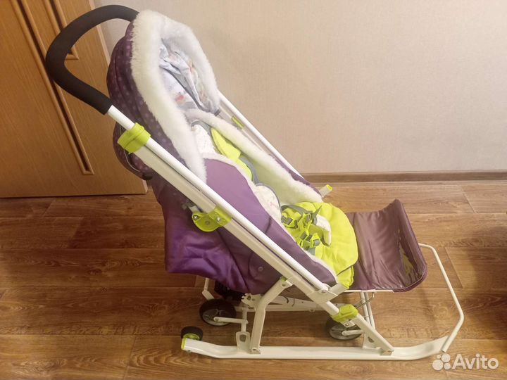 Санки-коляска ника disney baby 2