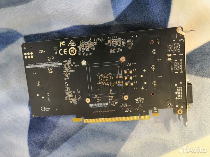 Видеокарта MSI geforce GTX 1050 Ti 4GB