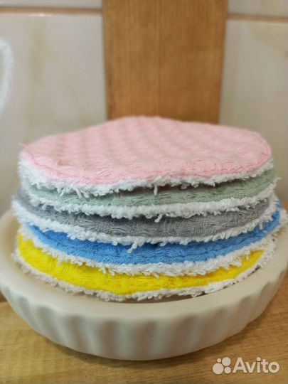 Бокс для умывания. Ободок и спонжи. Ручная работа