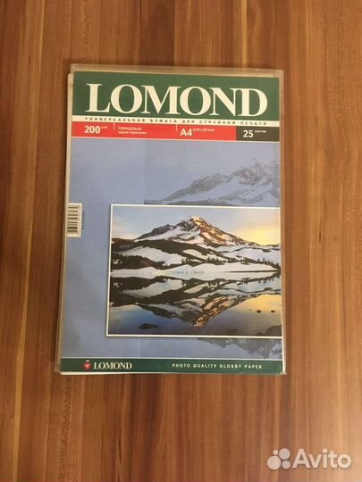 Бумага для струйных принтеров lomond
