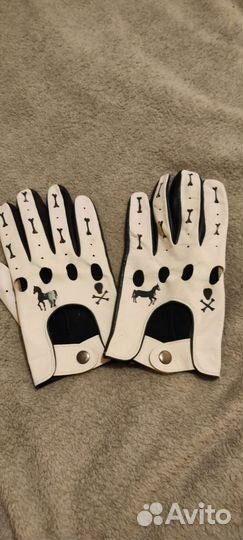 Водительские кожаные перчатки