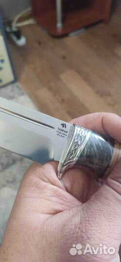 Нож Гепард сталь 95х18, рукоять венге, береста