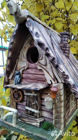 Скворечники, кормушки, деревянные изделия