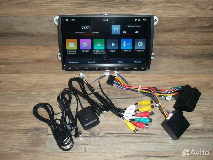 Магнитола Volkswagen Tiguan Android GPS WiFi