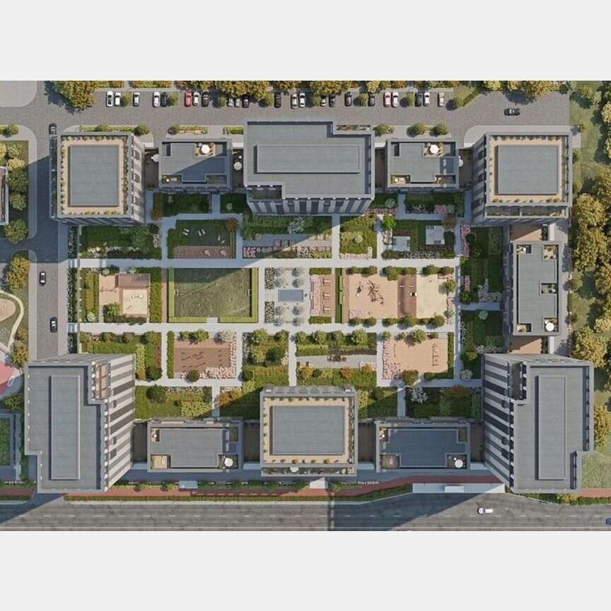 2-к. квартира, 57,4 м², 21/31 эт.