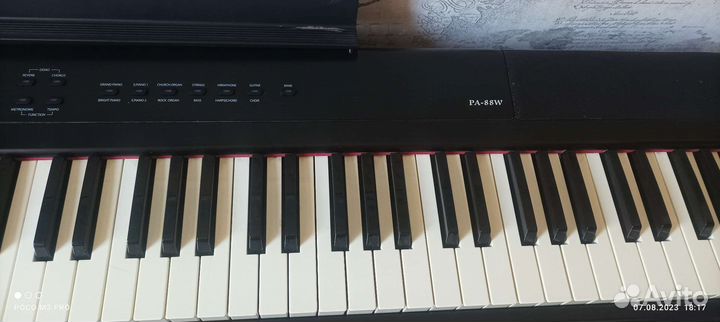 Цифровое пианино artesia pa-88w