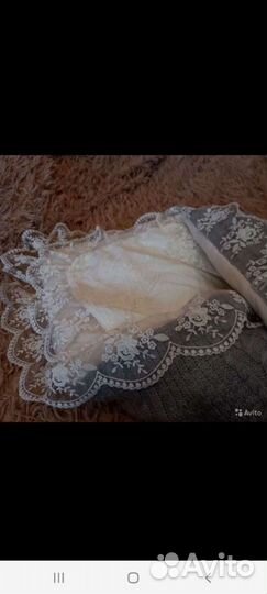 Конверт одеяло на выписку зимний