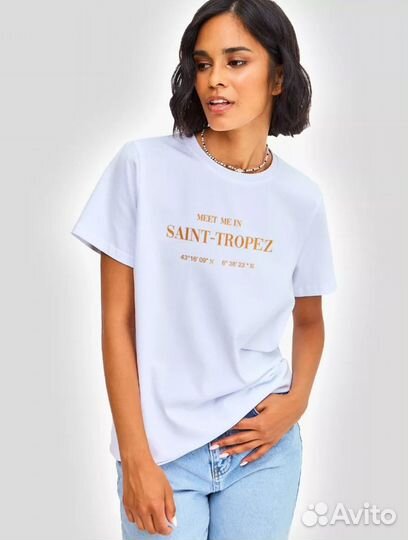 Футболка женская оверсайз