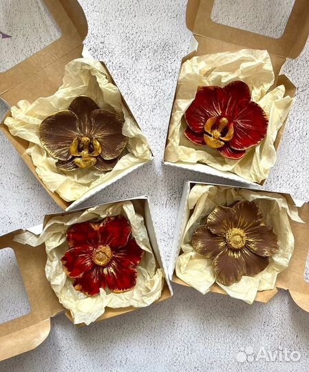 Цветы из шоколада / Шоколадный букет