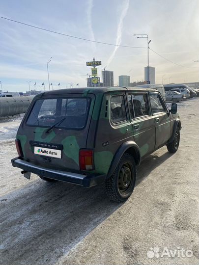 LADA 4x4 (Нива) 1.7 МТ, 2003, 95 058 км