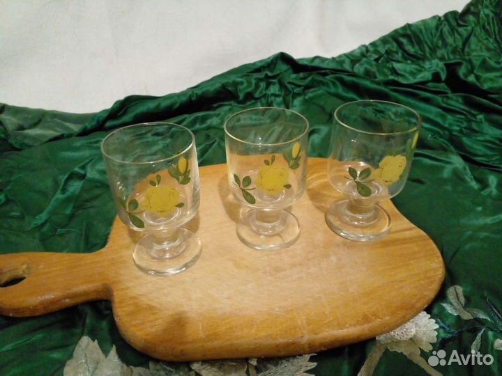 Рюмки, стопки, бокалы СССР