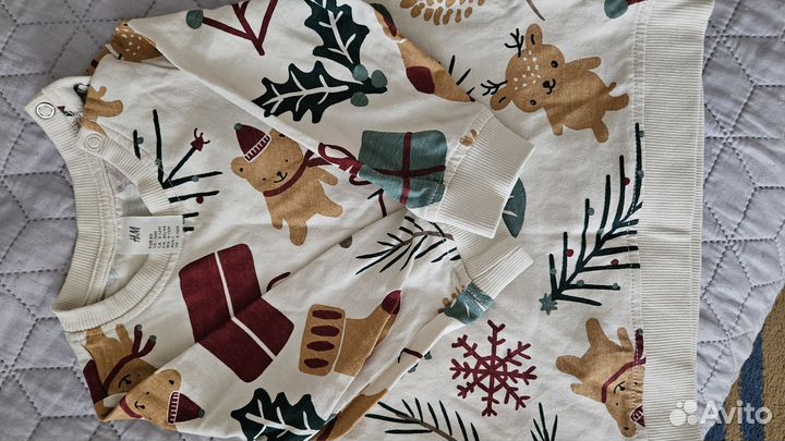 Пижама детская hm 80