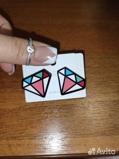 Серьги новые