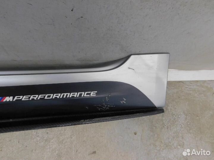 Накладка на порог (наружная) BMW 5-Series/M5
