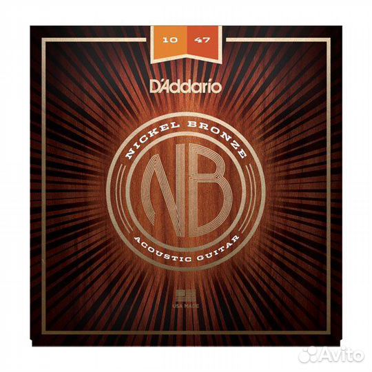 D'addario NB1047 струны для гитары