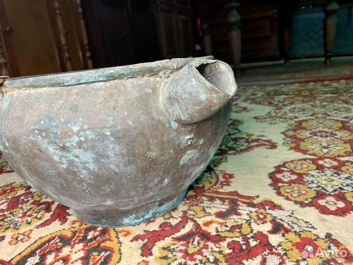 Старинный медный рыльник