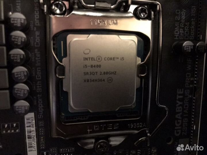 Intel Сore i5 8600K 6 ядер