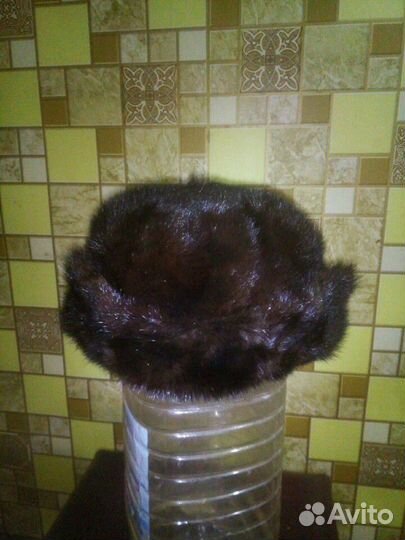 Меховая мужская кепка