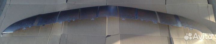 Накладка бампера переднего W166