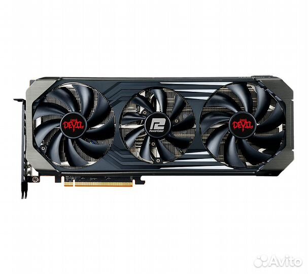 Видеокарта PowerColor AMD Radeon RX 6750 XT Red De