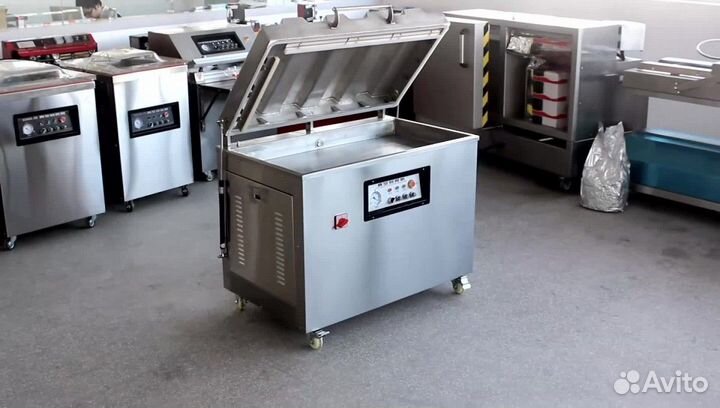 Напольный вакуумный упаковщик DZ-900/2L (нерж.)