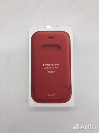 Чехол на iPhone 12 mini оригинал Scarlet