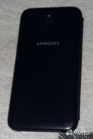 Чехол книжка оригинальный от смартфона Samsung j7