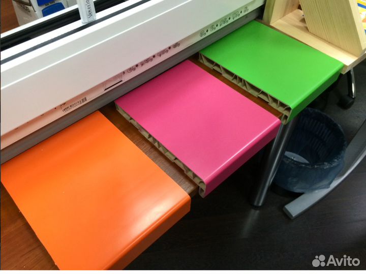 Покраска подоконников